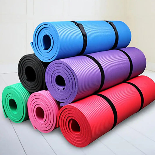 183*61CM NBR Yoga Mats Anti-Slip Blanket EVA Gymnastic Sport Health Lose Weight Fitness Exercise Pad Women Sport Yoga Mat